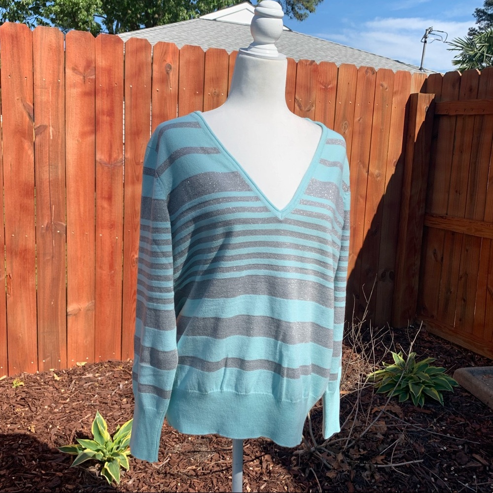 Baby blue sweater